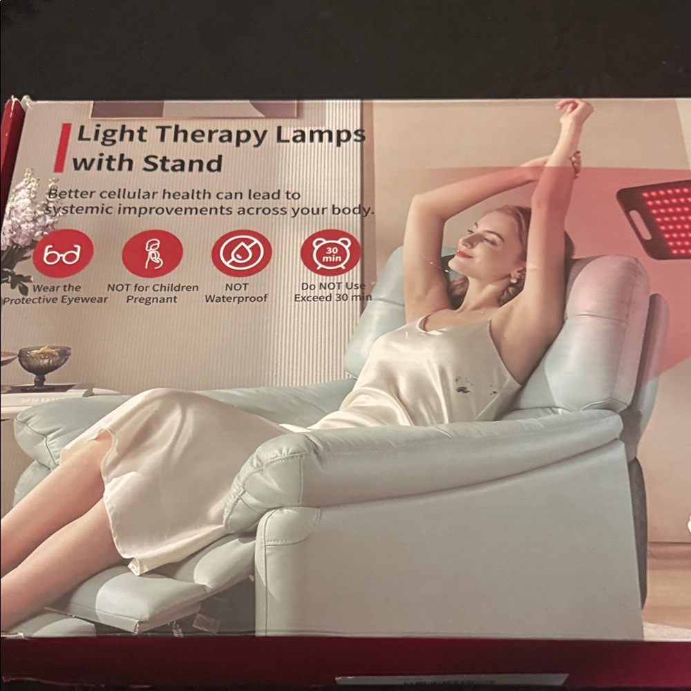 Light Therapy Lamps with Stand